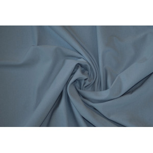 10cm Stretchjersey uni GRAU-BLAU  (Grundpreis € 12,00/m)